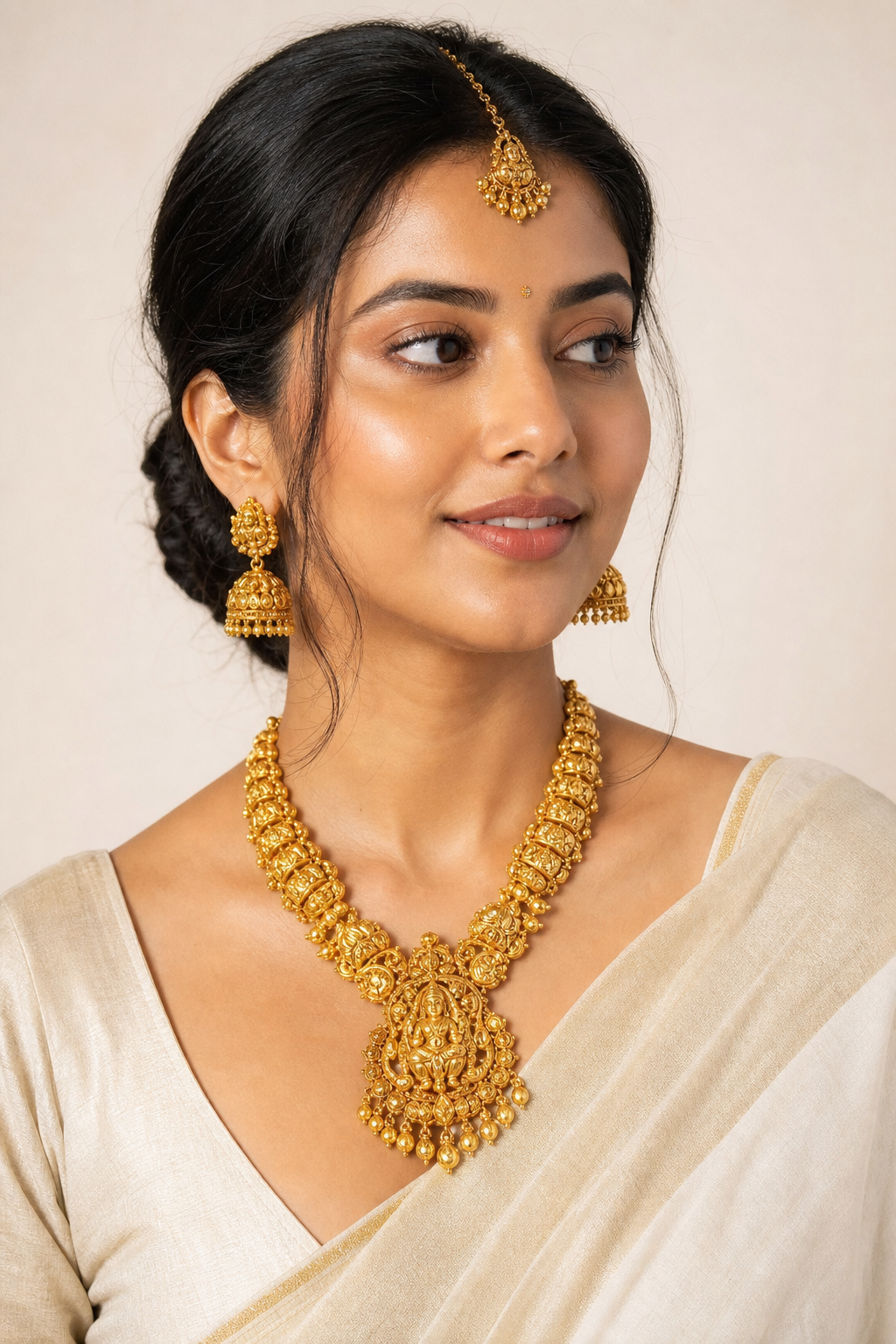 Traditional gold jewellery